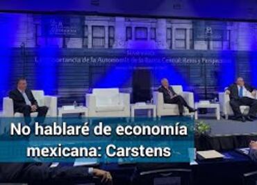 Riesgo de recesión mundial es bajo, pero no se descarta: Carstens