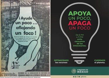 Apagar o prender la luz, el debate en redes