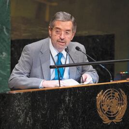 Juan Ramón de la Fuente plantea limitar veto en la ONU