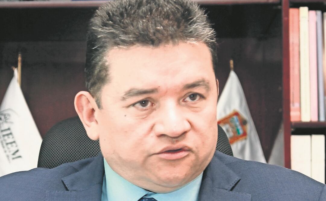 Pedro Zamudio, presidente del IEEM. (ARCHIVO EL UNIVERSAL)