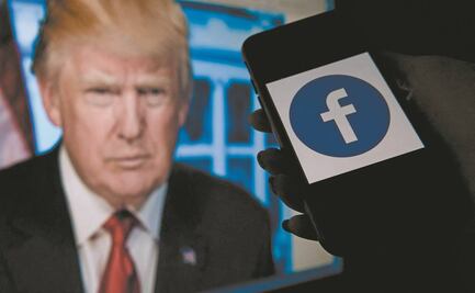 Trump critica veto en Facebook por dos años