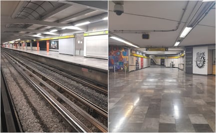 ¡Hacen limpieza profunda! Así quedó la estación Politécnico de la Línea 5 del Metro