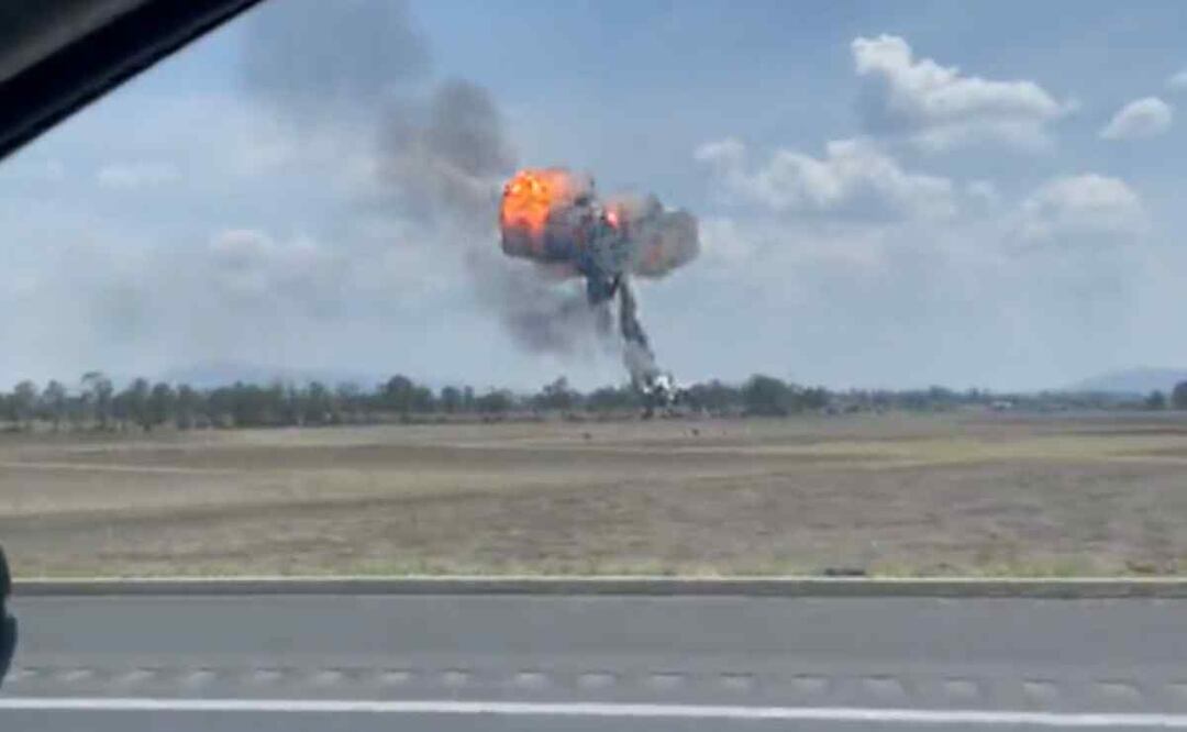 Reportan explosión de ducto de combustible en la comunidad El Tesoro en Polotitlán, Estado de México Foto: Especial