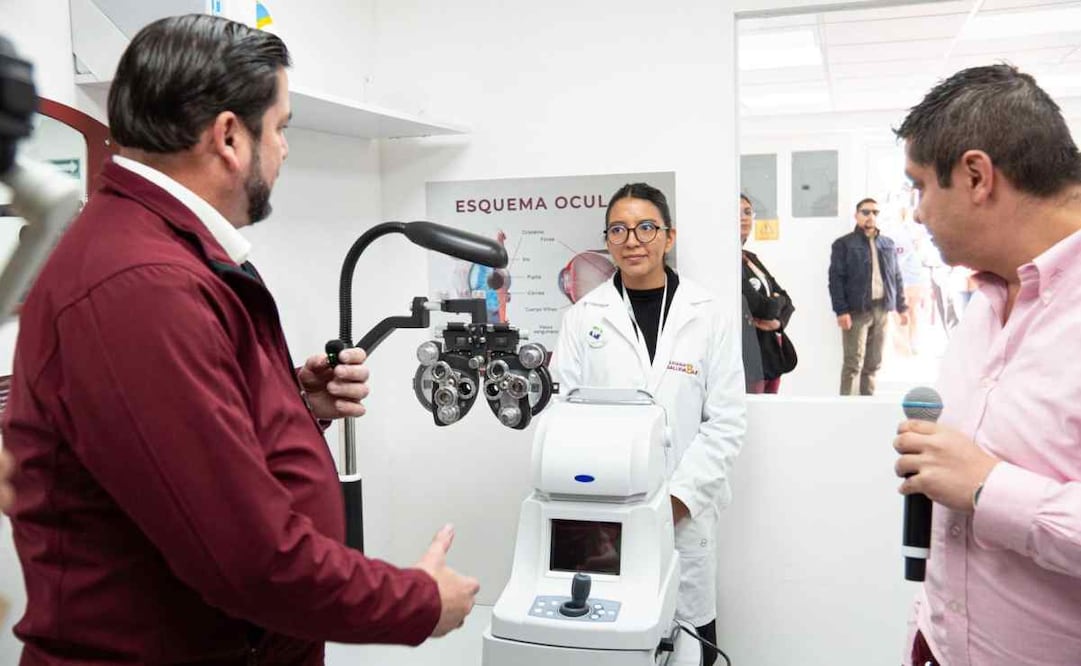 Ismael Burgueño, alcalde de Tijuana en la inauguración de las primeras Unidades Preventivas de Salud este 3 de diciembre de 2025 / Foto: Especial
