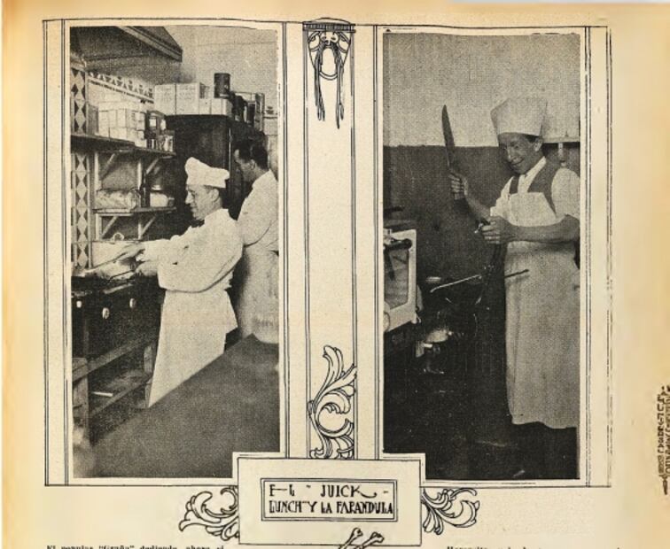 Los quick lunch, donde las tertulias eran con hot cakes