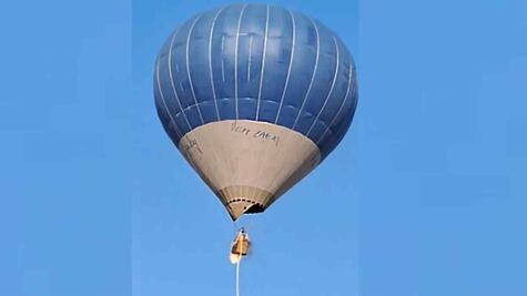 Detienen a trabajador de empresa de globo aerostático que se desplomó en Teotihuacán en abril del 2023