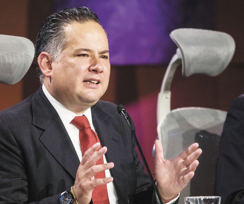 Santiago Nieto Castillo, titular de la Unidad de Inteligencia Financera, di jo que esta semana presentará la denuncia contra García Luna. Foto: ARCHIVO EL UNIVERSAL