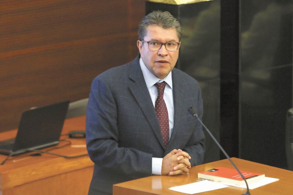 El coordinador de Morena, Ricardo Monreal, dijo que no entrará en confrontación con Martí Batres por la presidencia de la Mesa Directiva. Foto: CARLOS MEJÍA. EL UNIVERSAL