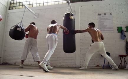 Golpe a golpe se rehabilitan con box