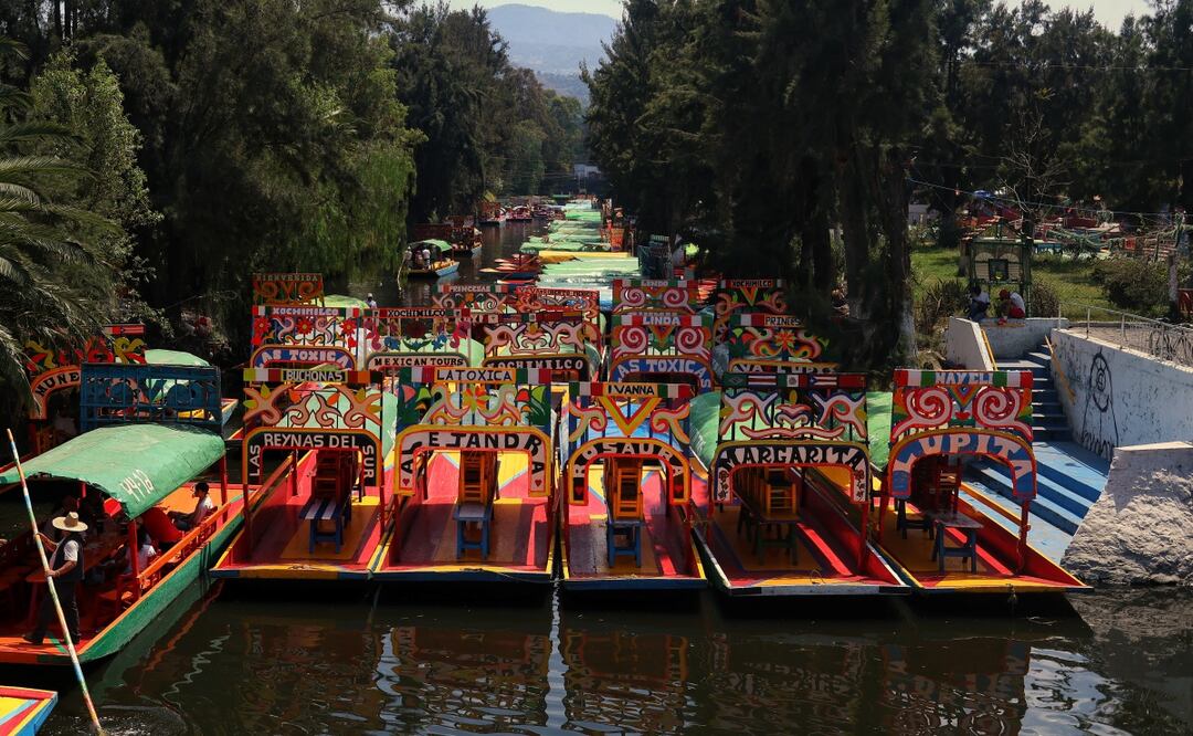 Ciudad de México 13 marzo 2025 Aspectos del embarcadero nuevo en Nativitas en la alcaldía de xochimilco. Foto: Fernanda Rojas/ El universal