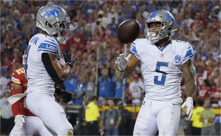 NFL: Detroit se impone al campeón Kansas City en el Kickoff