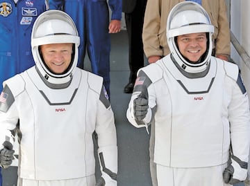 José Fernández, the Mexican costume designer behind the new spacesuits worn by NASA astronauts