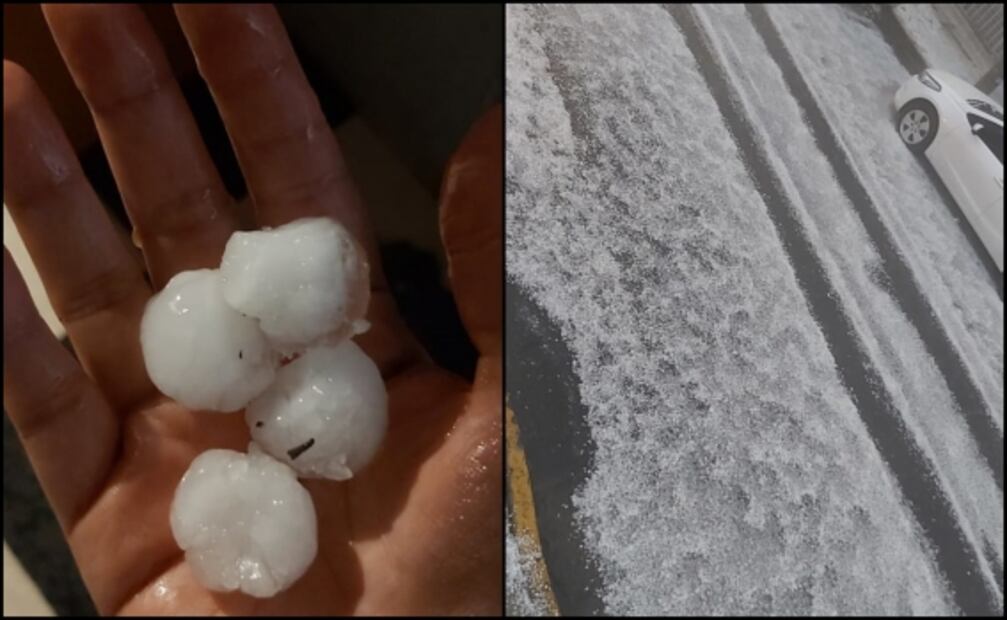 Cae fuerte granizada en la CDMX; afecta al menos a seis alcaldías