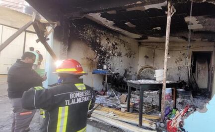 Fuga en tanque de gas ocasiona explosión en vivienda de Tlalnepantla; hay cinco lesionados  