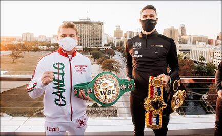 'Canelo' vs Smith, primer cara a cara previo a la pelea