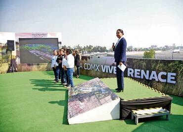 Barrales presenta plan para terreno del aeropuerto