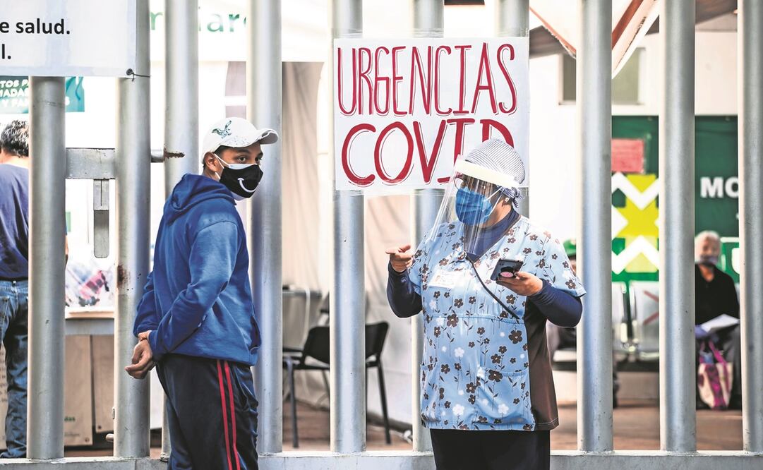La Ssa expuso que la ocupación de camas para atender pacientes Covid-19 disminuyó 92% en comparación con enero de este año. Foto: ARCHIVO EL UNIVERSAL