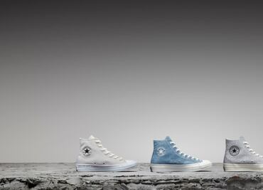 Lanzan Converse con residuos reciclados