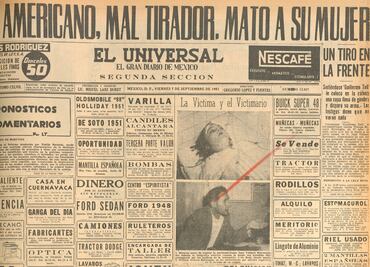 El escritor que mató a su esposa en la Roma