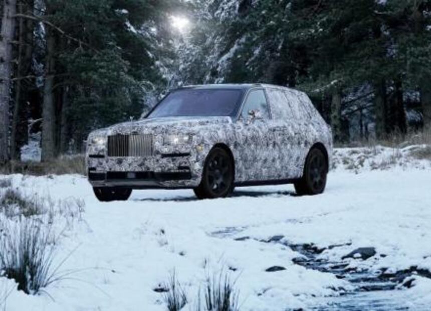 Cullinan, nombre de la primera SUV de Roll Royce