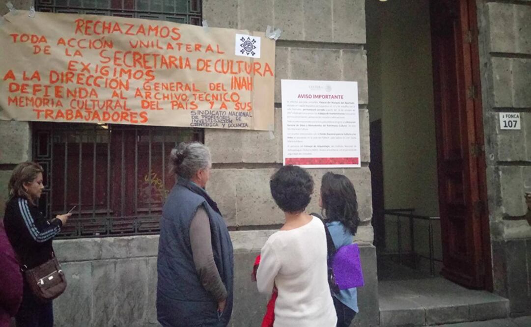 Foto: Cortesía Sindicato de Profesores de Investigación Científica y Docencia del INAH