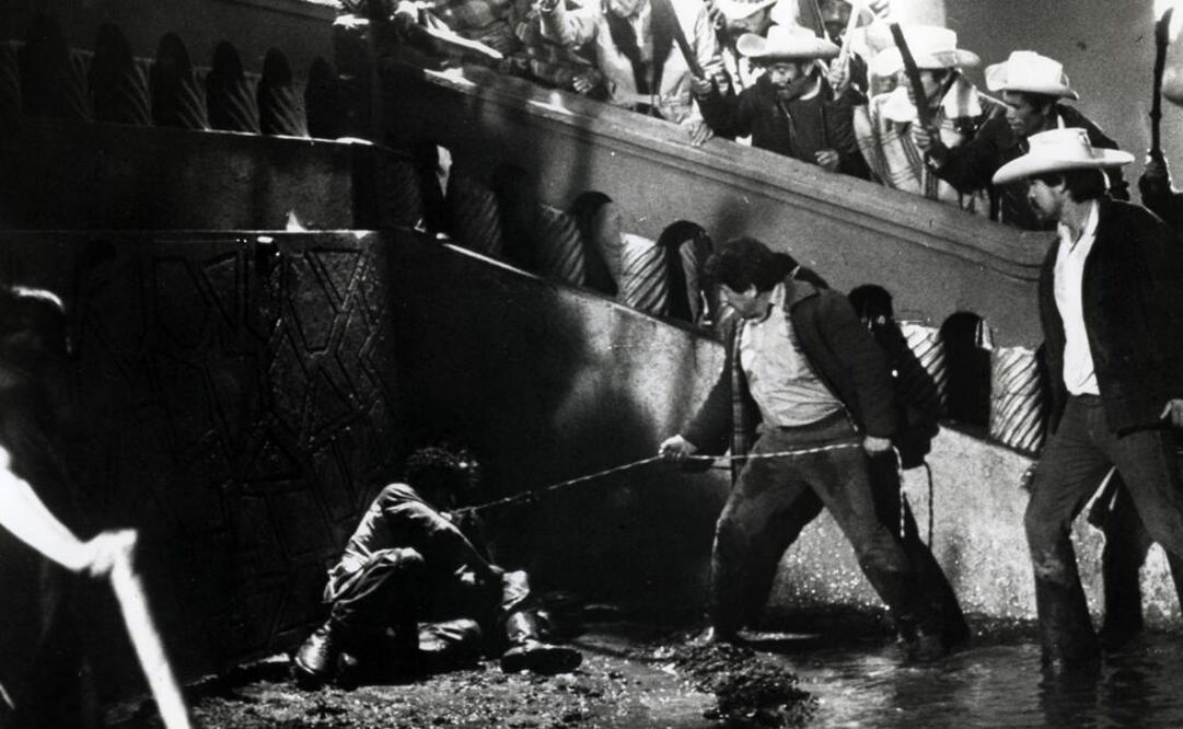 La película Canoa retrata un linchamiento en Puebla. Foto: Archivo EL UNIVERSAL