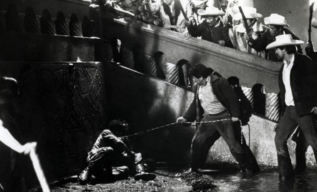 La película Canoa retrata un linchamiento en Puebla. Foto: Archivo EL UNIVERSAL