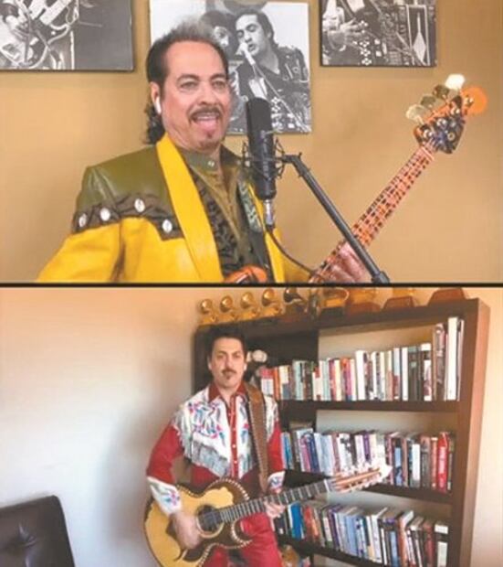 Una serenata para los héroes de la pandemia 