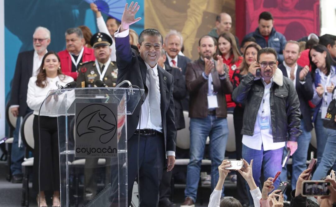 Giovanni Gutiérrez, alcalde de Coyoacán. Foto Carlos Mejía