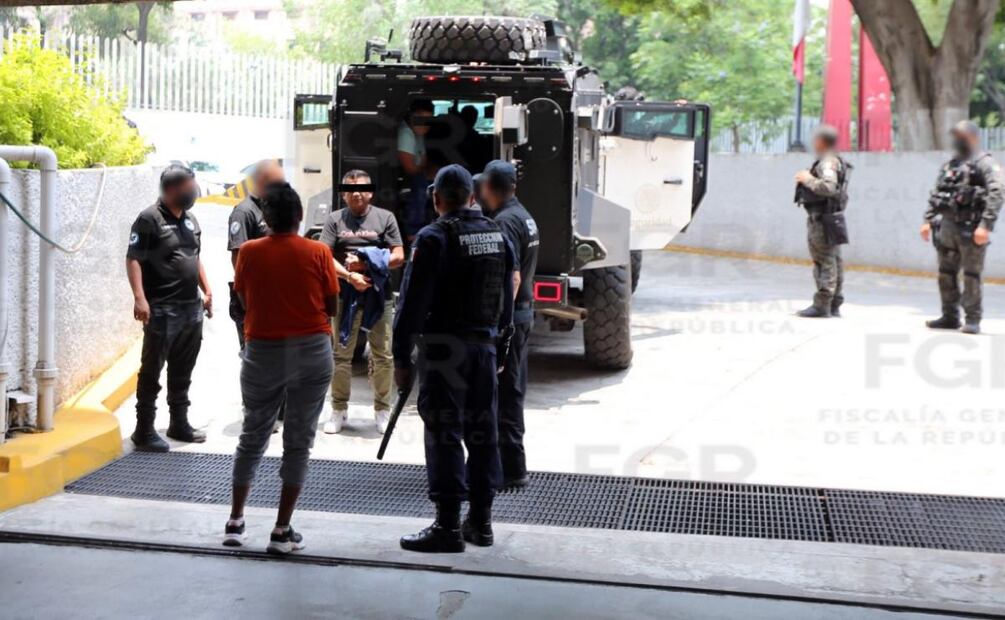 Detienen a once presuntos integrantes del grupo criminal "Los Rusos" en el puerto de Acapulco, Guerrero (17/06/2026). Foto: Especial