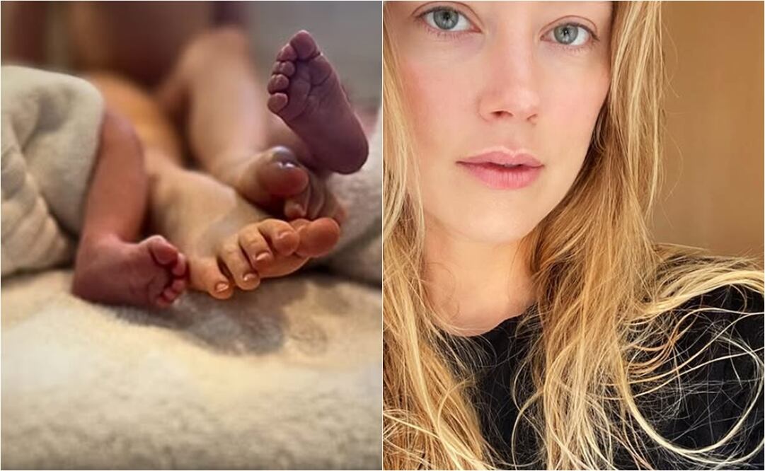 Amber Heard presenta a sus hijos recién nacidos.
Fotos: Instagram