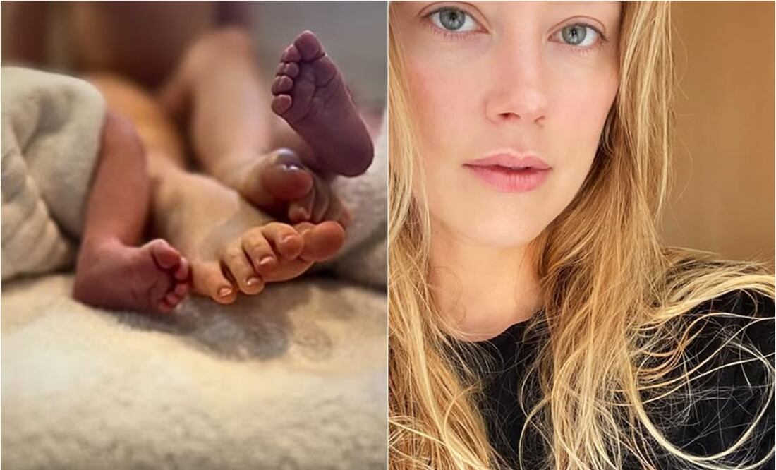 Amber Heard presenta a sus hijos recién nacidos.
Fotos: Instagram