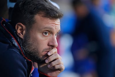 Un referente del Cruz Azul encaró a Martín Anselmi en su último entrenamiento