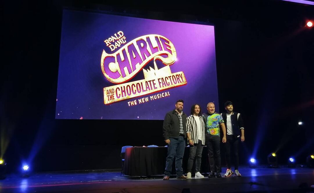 Alejandro Gou presentó a prensa la puesta en escena "Charlie y la fábrica de chocolate", que estrena en abril. Foto: Araceli García
