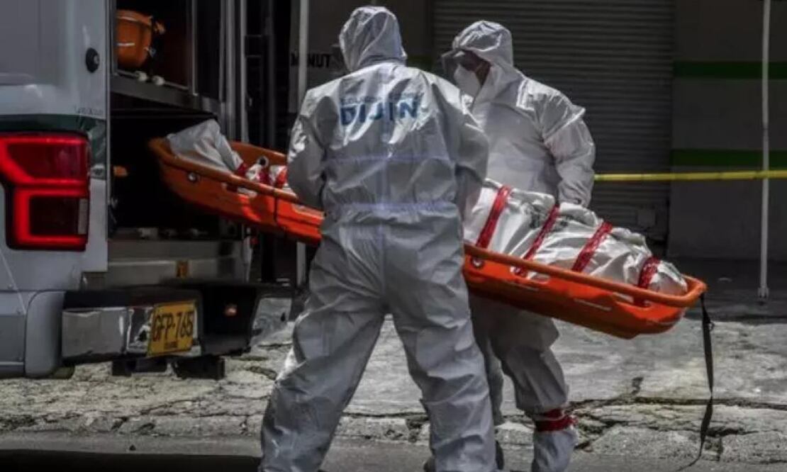 Imagen de referencia de levantamiento de cuerpo. FOTO: AFP