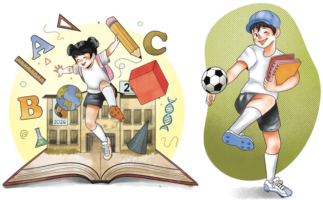 Inscríbete 2026. Guía de primarias y secundarias en Edomex. Ilustración: Liliana Pedraza. El Universal