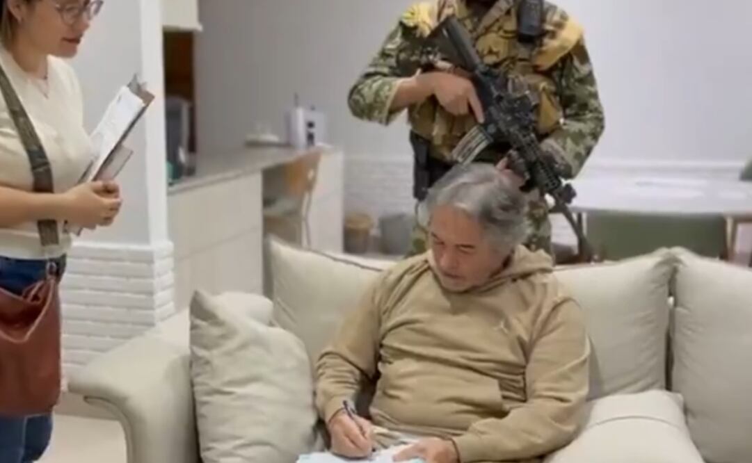 Revelan cómo vivía Hernán Bermudez. Foto tomada de video