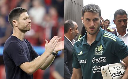 Xabi Alonso se desvive de elogios por Santiago Giménez: "Sabe muy bien utilizar su cuerpo" 