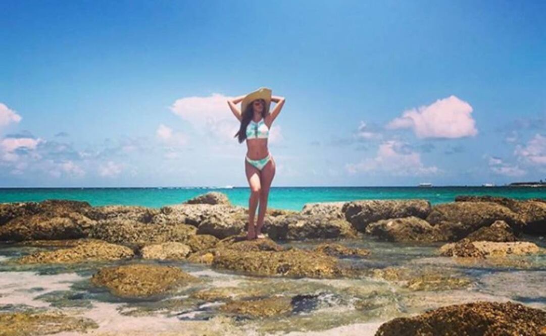 Yanet García saltó a la fama en su natal Monterrey al presentar en tv el pronóstico del tiempo  FOTO: INSTAGRAM