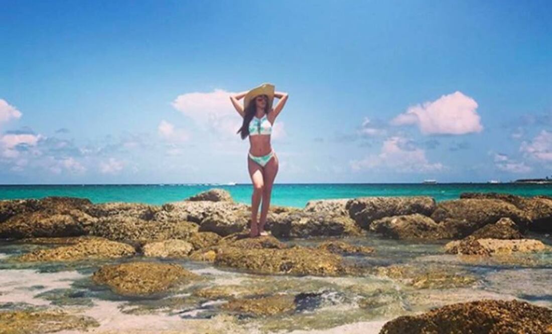 Yanet García saltó a la fama en su natal Monterrey al presentar en tv el pronóstico del tiempo  FOTO: INSTAGRAM