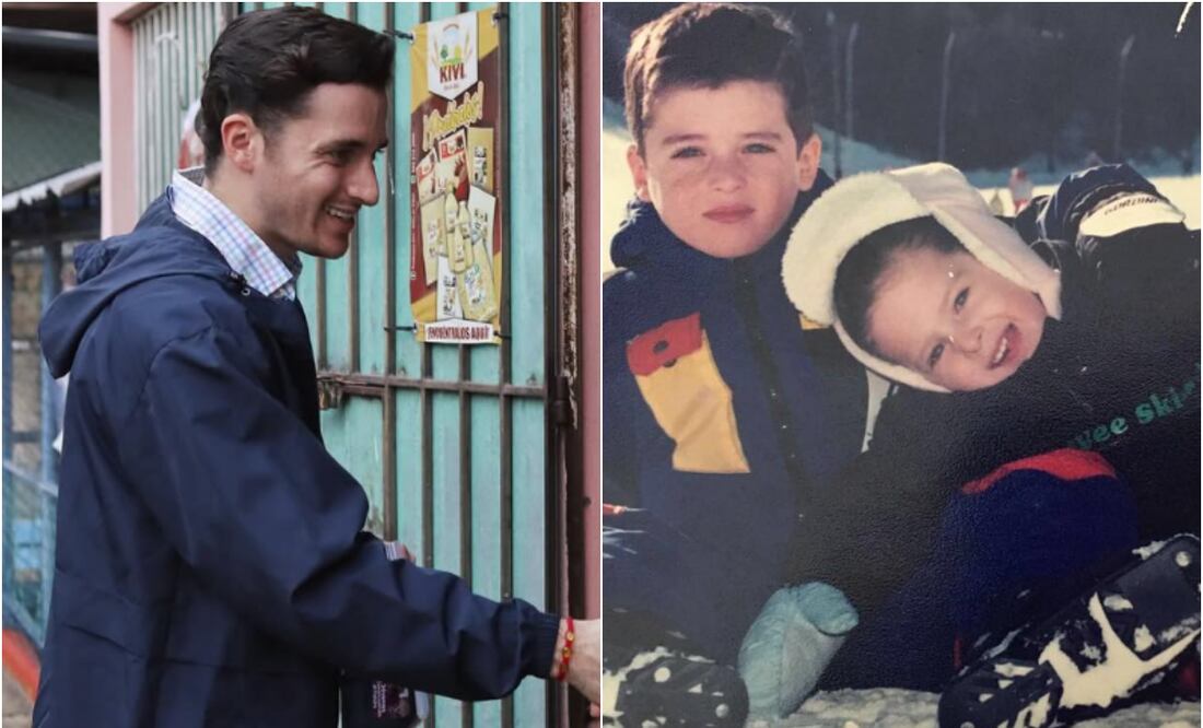 Bernardo, hermano de Fátima Bosch.
Fotos: Instagram, vía @bernardobosch7