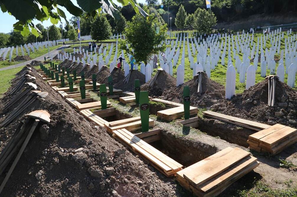 Imagen del Centro Memorial en Potocari, cerca de Srebrenica (XINHUA)