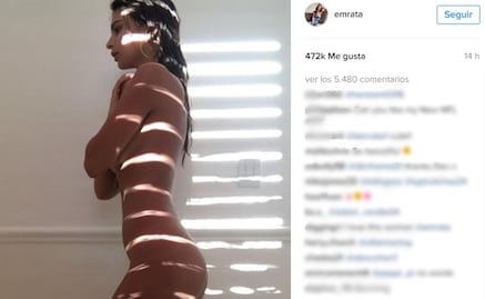 Emily Ratajkowski impacta con nuevo desnudo