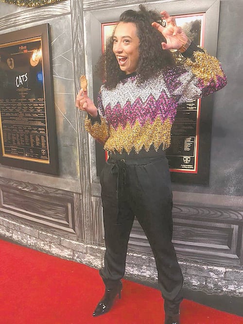 Flor fue madrina en las 400 representaciones de la obra. Foto/Nicole Trejo. El Universal