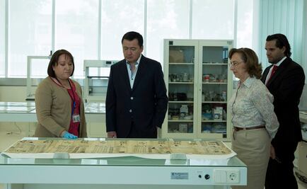 Supervisa Osorio obras en el Archivo General de la Nación