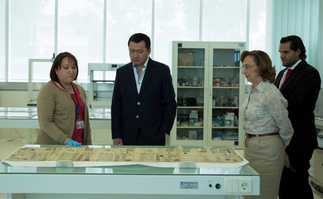 El titular de Segob indicó que se busca garantizar la conservación del patrimonio documental bajo condiciones idóneas de humedad y temperatura. /Especial - Segob