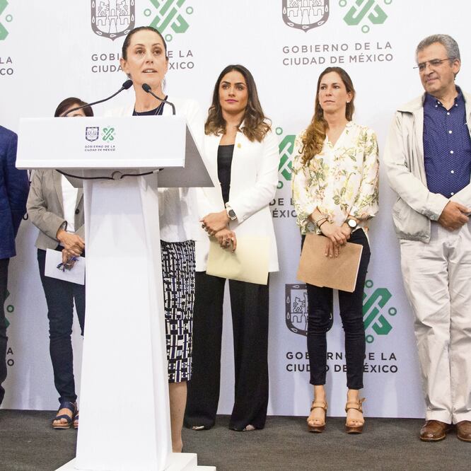 La jefa de Gobierno, Claudia Sheinbaum, dijo que las reformas a la Ley de Residuos Sólidos es un primer avance hacia la economía circular de los desechos. VICTORIA VALTIERRA. CUARTOSCURO