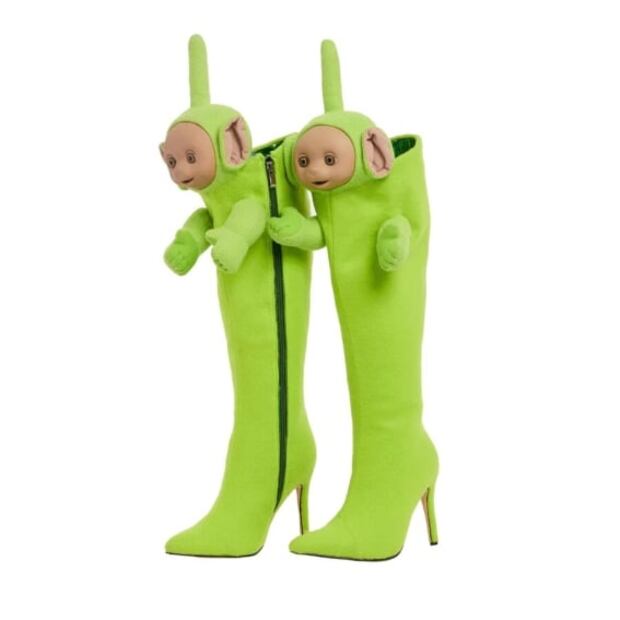 Cuánto cuestan las "botas Teletubbies" de Christian Cowan