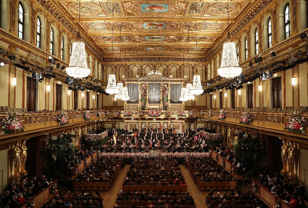 Concierto de Año Nuevo 2022. Foto: EFE / Dieter Nagl 