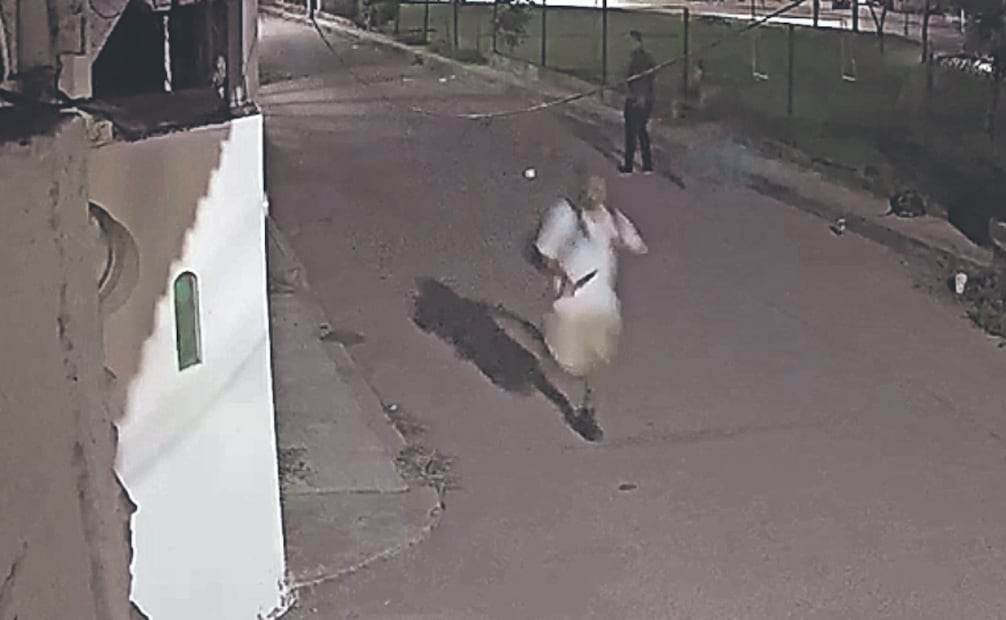 Presunto asesino de la estudiante Claudia Tacoronte. Foto: Tomada de video